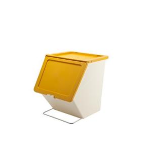 ゴミ箱 pelican garbee  イエロー 38L