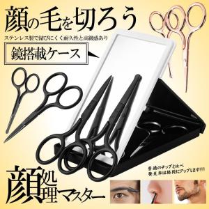 眉用はさみ 2本セット顔処理 お手入れ フェイ...の詳細画像1