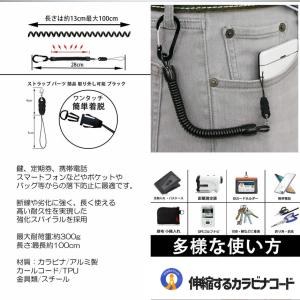 コードストラップ 5本セット コイルストラップ...の詳細画像2