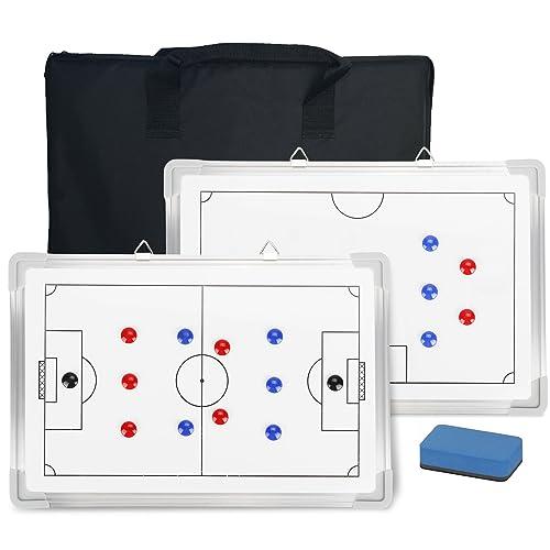 aleawol サッカー用 作戦盤 両面 コーチングボード サッカー ボード アル 作戦板