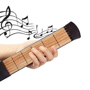 ギター 練習 ポケットギター 6フレット 初心者 便利 耐干渉 指配置運動 メトロノ｜shopeevergreen