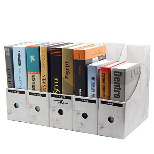 TOSSOW ファイルボックス a4 紙 ファイル立て ファイルスタンド 収納ボックス ボ