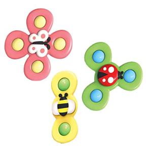 DEWU 指ハンドスピナー、こまおもちゃサクションカップこまおもちゃ、こまおもち