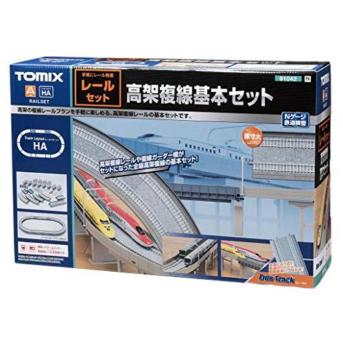 TOMIX Nゲージ 高架複線基本セット レールパターンHA 91042 鉄道模型用品