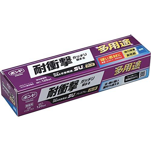 コニシ ボンド ウルトラ多用途SU プレミアムハード クリヤー 120ml