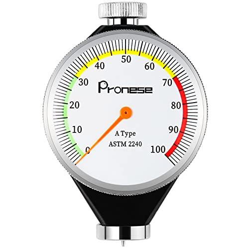Pronese ゴム硬度計 Aタイプ 測定範囲0-100HA (標準型) 文字盤が色付き