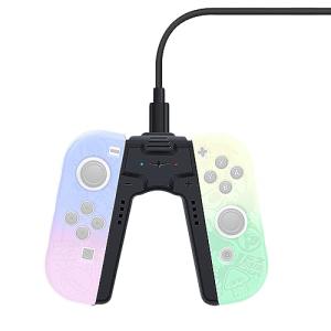 Renjzle Joy-Con充電グリップ switchドック アダプター スイッチ リモコン ジョ｜shopeevergreen