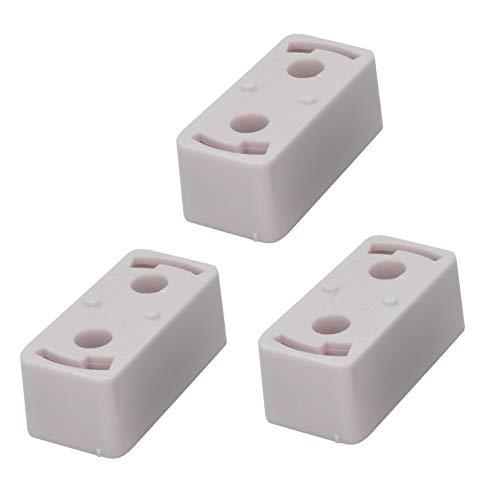 Pispoer 角型ひっかけシーリング 簡単取付 工事不要 120V 6A 引掛シーリングボデ