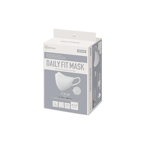 アイリスオーヤマ マスク 不織布 立体 3D 30枚入 ふつうサイズ JIS規格適合 小顔