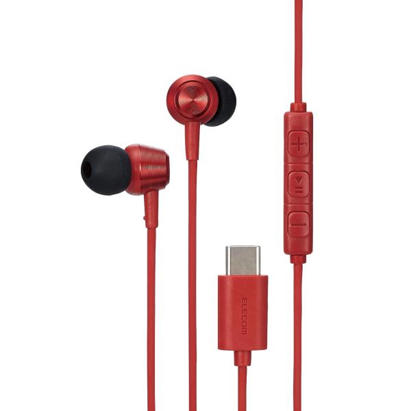 エレコム Type-C イヤホン マイク付き i Phone15対応【通話可・音声調整可】 タ