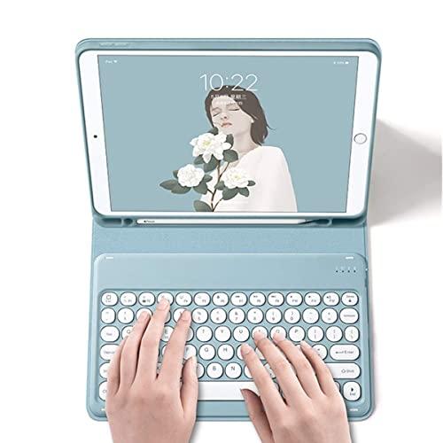 可愛い iPadPro11 2018/2020年型 キーボード ケース 丸型キー カラーキーボード