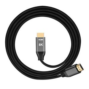 xiwai HDMI 2.1ケーブル ウルトラHD UHD 8K 60hz 4K 120hz ケーブル 48GB オーデ