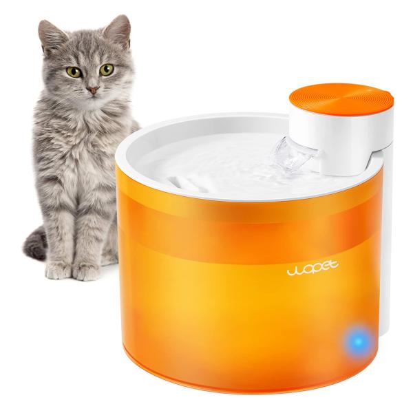 水飲み器 猫 自動給水器 WOPET ペット給水器 3.5L大容量 ペット 水飲み LEDライ