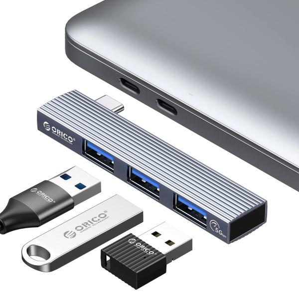 ORICO USB C ハブ MacBook Air/Pro ハブ 3-in-1 USB3.0 / ...