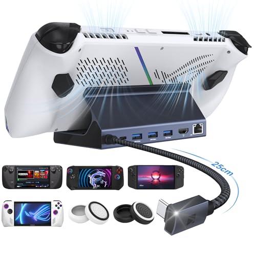 iVANKY ROG Ally/Legion Go/Steam Deck OLEDドック、ASUS ...