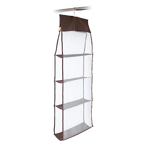 アイメディア(Aimedia) クローゼット吊り下げ収納 パッと見える バッグ収納ラッ