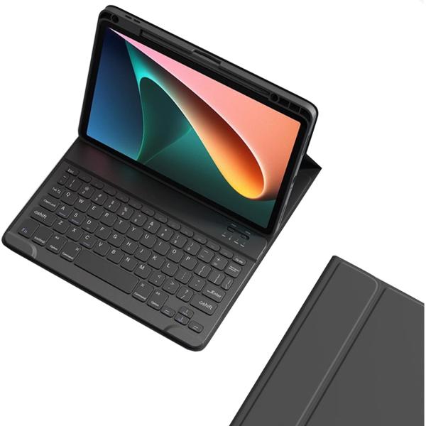 iPad Pro 12.9 第6/5/4/3世代 キーボードケース ペンシル収納充電可能 iPadP...
