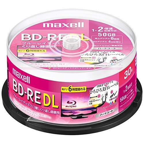 マクセル(maxell) 録画用BD-RE DL 2層 くり返し録画用 地上デジタル360分 BSデ...