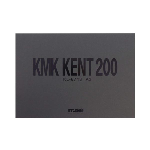 ミューズ ケント紙 ミューズケントブロック A3大 #200 15枚入 KL-6743 ホワイト