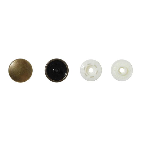 KIYOHARA サンコッコー プラスナップメタル 4組入り 直径13mm アンティックゴー