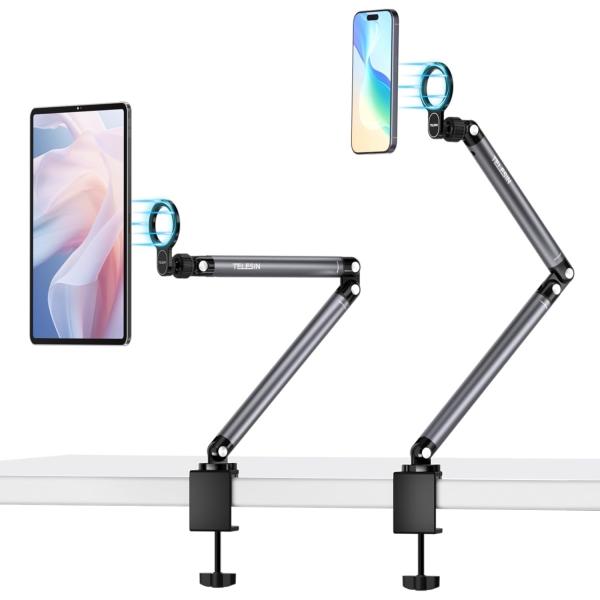 TELESIN° スマホスタンド 寝ながら タブレットスタンド スマホアームスタンド