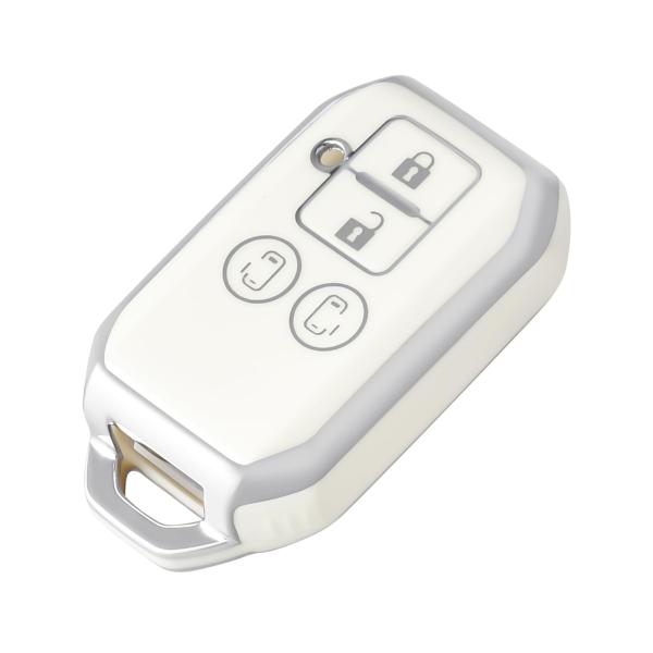 OFFCURVE スズキ/suzuki用 スマート キーケース キーカバー 4ボタン 耐衝撃 スク