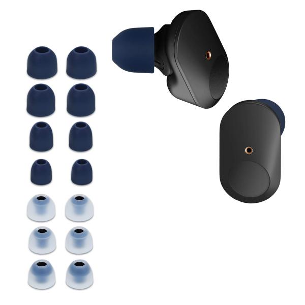 kwmobile 14x イヤーチップ Sony WF-1000XM3 / WF-1000XM4 /...