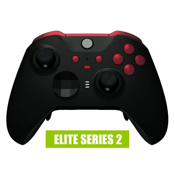 eXtremeRate Xbox One Eliteシリーズ2コントロー ラー対応用交換ボタン(カラ...