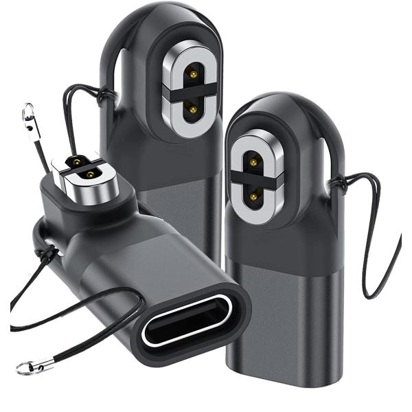 Shokz USB Type-C用変換アダプターShokz 骨伝導イヤホン用USB-C充電ケーブル変...