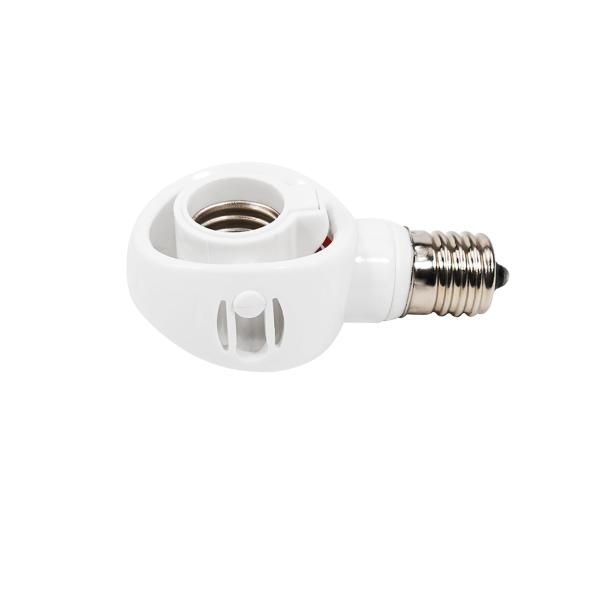 Abishion-E17 LED電球専用-口金変換アダプター 電球 ソケット-簡単取付 -AC 10...