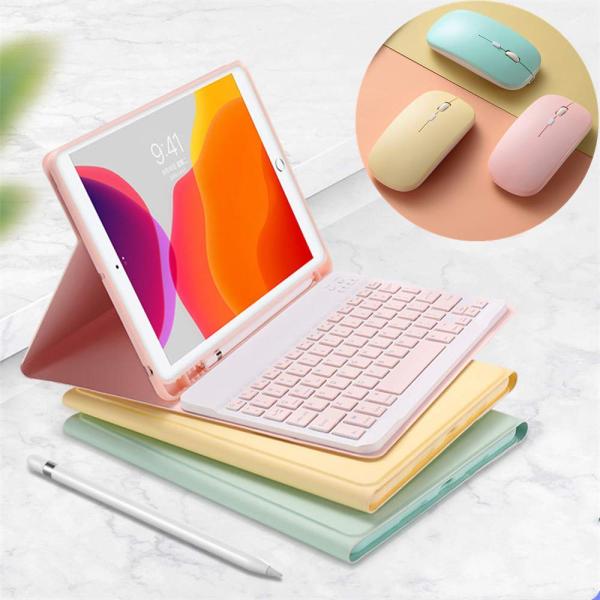 マウス付き iPad 第6世代 第5世代 キーボードケース iPad Air 2 iPad Pro ...