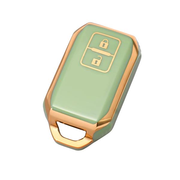OFFCURVE スズキ/suzuki用 スマート キーケース キーカバー 2ボタン 耐衝撃 スク