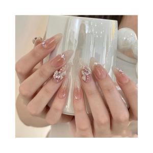 happykau ネイルチップ 24枚入 ネイル...の商品画像