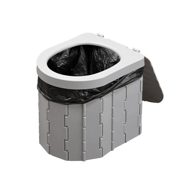 山善(YAMAZEN) 簡易トイレ 非常用 折りたたみ 災害用 【防災士監修】 ポータブル