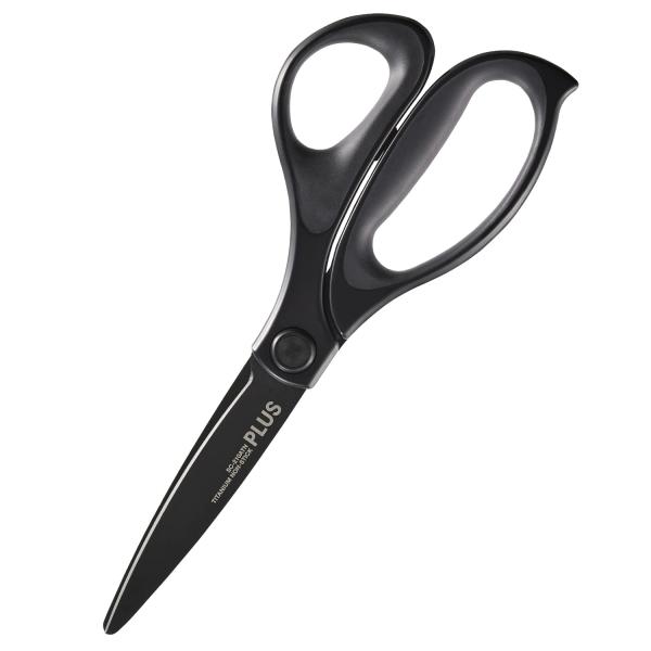 プラス はさみ フィットカットカーブ 30度 大型タイプ チタン3D刃 ベタつかない