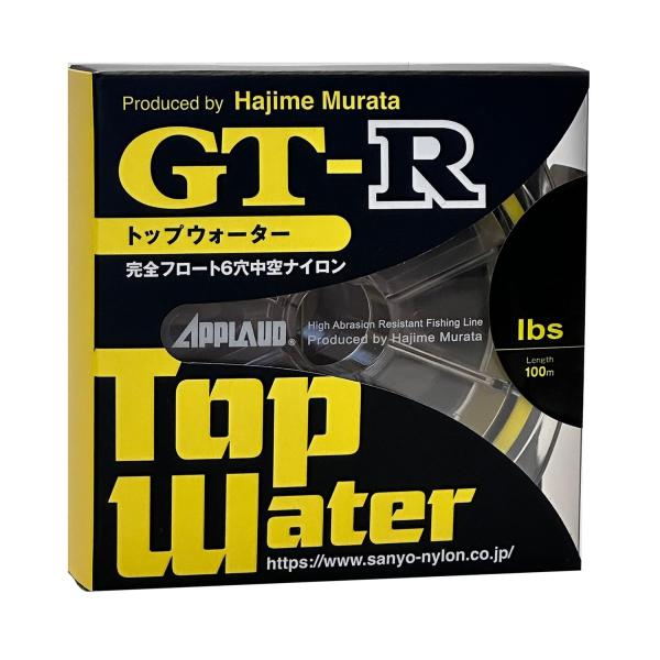 サンヨーナイロン 高浮力中空ナイロンライン アプロード APPLAUD GT-R TOP WATER