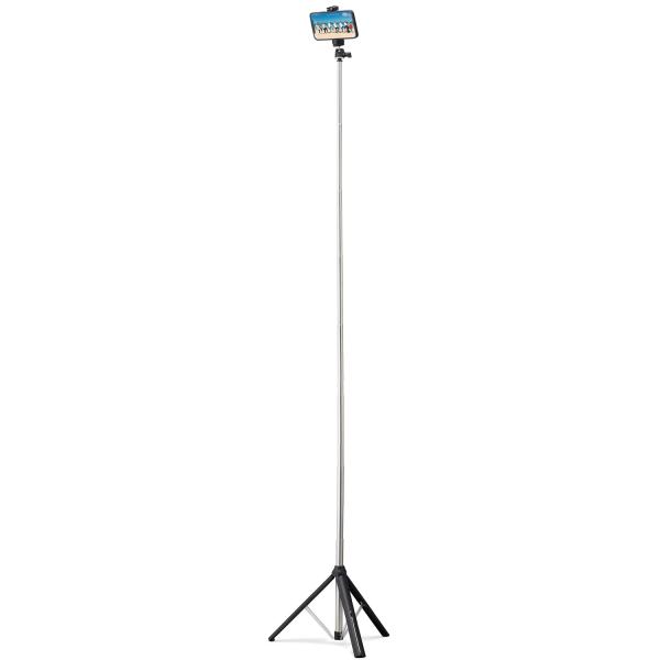エレコム 三脚 ロングタイプ 最大160cm （ i Phone/Android 用 ） アクセサリ...