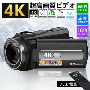 ビデオカメラ 4K DVビデオカメラ 日本製センサー 4800万画素
