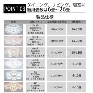 シーリングライト LED 6畳 8畳 12畳 ...の詳細画像4