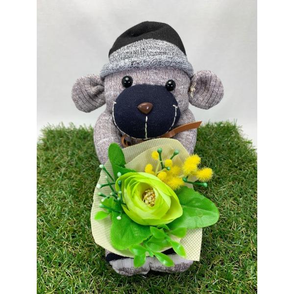 【Freddo】ソック モンキー サル 靴下 ぬいぐるみ 母の日 出産祝 お誕生日プレゼント ギフト...