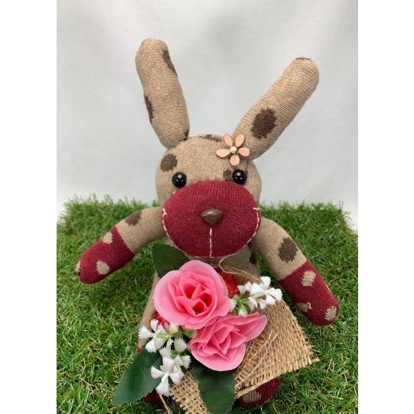 【Freddo】ソック ラビット うさぎ 靴下 ぬいぐるみ 母の日 出産祝 お誕生日プレゼント ギフ...