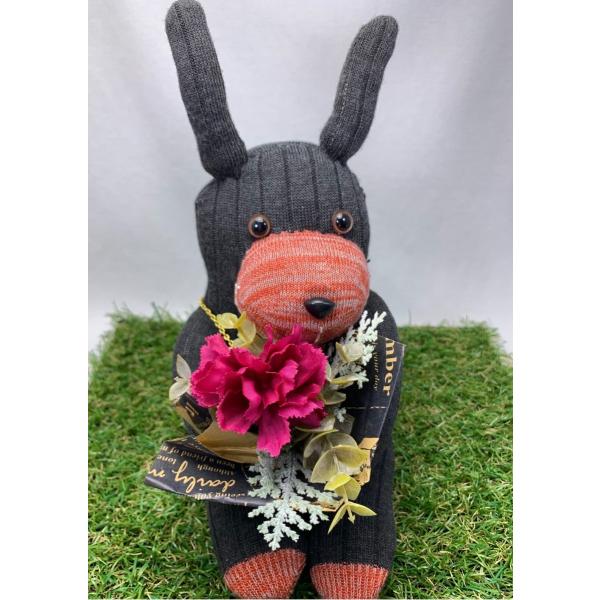 【Freddo】ソック ラビット うさぎ 靴下 ぬいぐるみ 母の日 出産祝 お誕生日プレゼント ギフ...