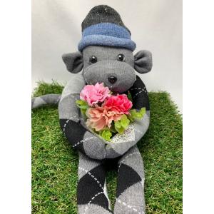 Freddo】ソック モンキー サル 靴下 ぬいぐるみ 母の日 出産祝 お誕生