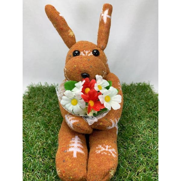 【Freddo】ソック ラビット うさぎ 靴下 ぬいぐるみ 母の日 出産祝 お誕生日プレゼント ギフ...