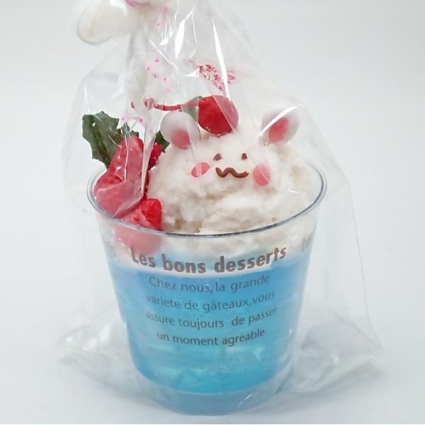 【komama】 クリームソーダキャンドル ミニ ブルー k02-003