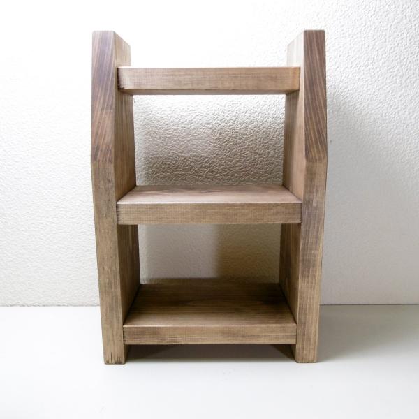 【ORIGIN WORKS】 スパイスラック '- 小/ウォルナット色 [4]