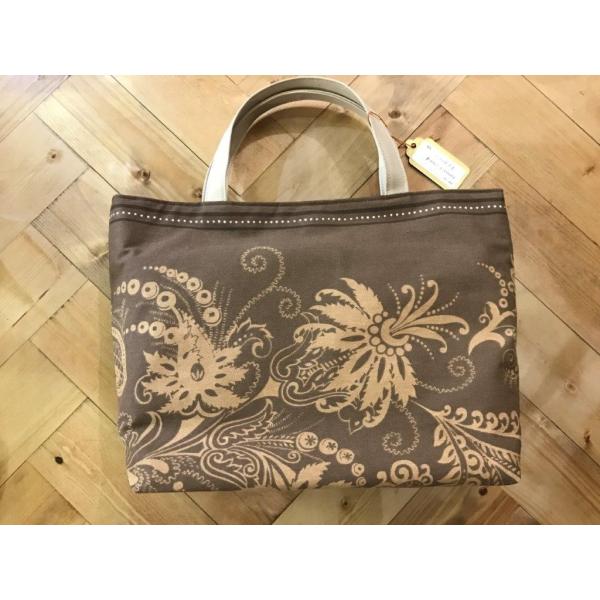 【Romantic Rose】 A4サイズトート '- ハワイアンブラウン [20]