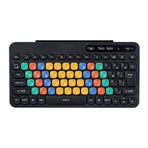 エレコム ワイヤレスキーボード Bluetooth 子供用 パソコン学習