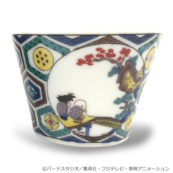 【フジテレビ限定】ドラゴンボール 九谷焼ミニカップ 古九谷風亀仙人修行図