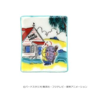 フジテレビ限定】ドラゴンボール 九谷焼豆皿 吉田屋風神龍図